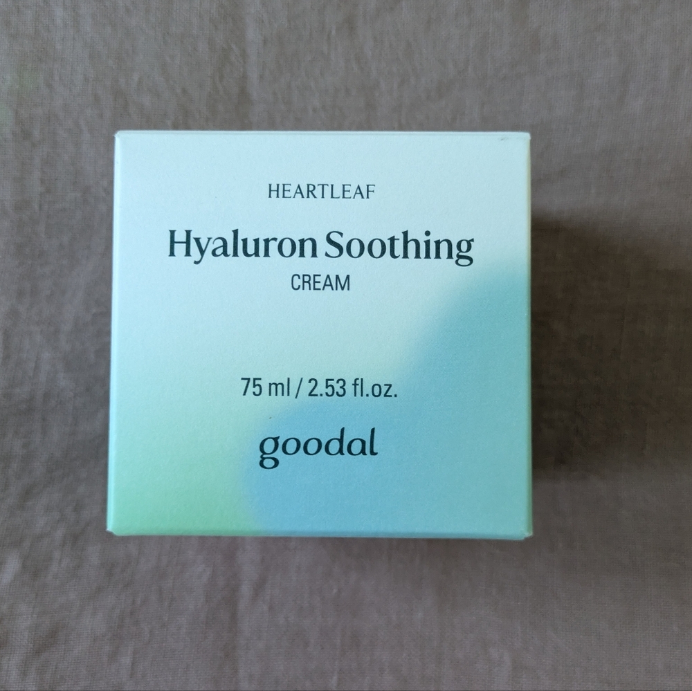🌸 Goodal Heartleaf Soothing Face Cream K-Beauty FAVE!!